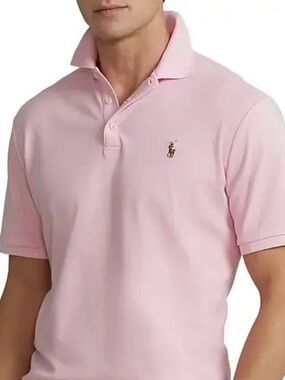 Polo by Ralph Lauren Pink Short-Sleeve Classic Polo Shirt size XS